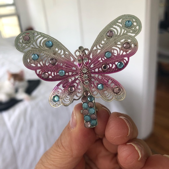 Butterfly barrette - Picture 5 of 8